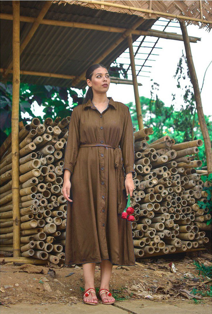 Bamboo shirt dress - Bambusa